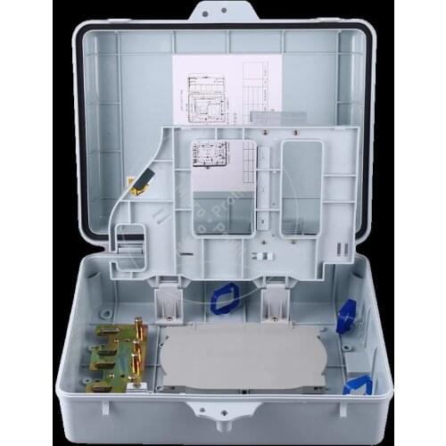 16 core fiber splitter box FTTH Insert type fiber optic distribution box FTTH four-core information box