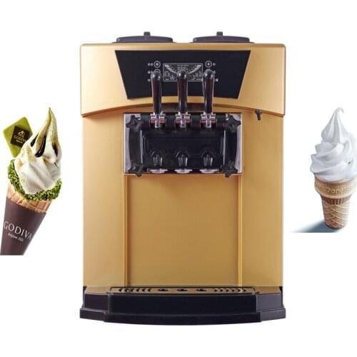 High quality hot selling countertop softy ice ceram cone machine with fast delivery