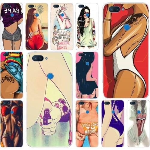 291FG Sexy Hot Girl Summer Twerk It Swag Soft Silicone Tpu Cover phone Case for xiaomi redmi mi 8 A1 A2 lite