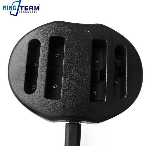 4-Channel USB Charger for Nikon EN-EL5 ENEL5 Battery Camera Coolpix 3700 4200 5200 5900 7900 P4 P5000 P5100 P6000 P80 P90 P100