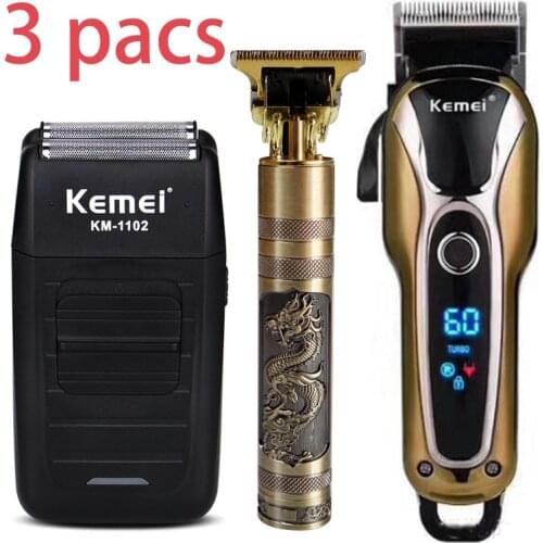 Rechargeable Electric hair Clipper Trimmer for men Cordless Shaver Trimmer Men Barber Beard Hair Cutting Machine