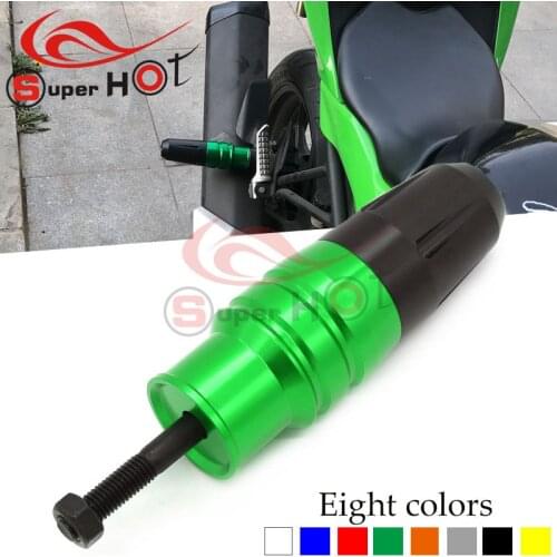 For Kawasaki Z1000 Z1000R Z1000SX Z900 Z800 Z400 Z250/SL Motorcycle CNC Accessories Crash Pads Exhaust Sliders Crash Protector