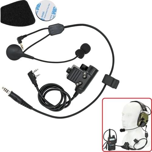 Tactical Headset Accessories Y-line Set Suitable for Hearing Protection Protective Earmuffs Tactical Electronic Shooting Headset