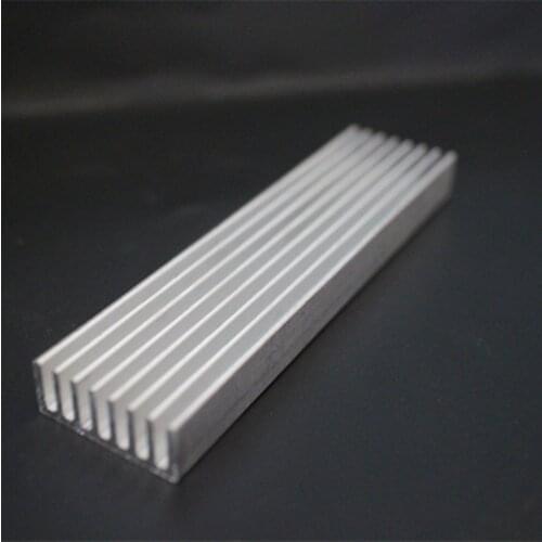 Aluminium Radiating Fin Cooling Heatsink 100*25*10MM for LED Power Transistor Electrical Radiator Chip