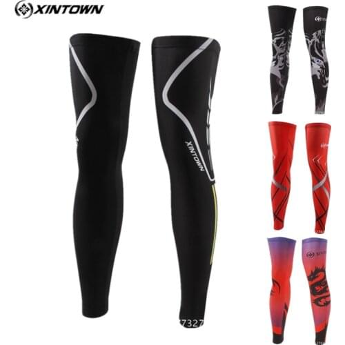 Xintown Anti-slip Leg Warmers Cycling Protect knee warmer Outdoor Sport MTB Bike Bicycle Leggins Windproof Cycling Socks