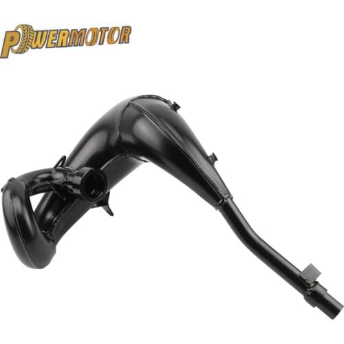 10 Inch Motorcycle Exhaust Muffler Pipe For 50cc Exhaust System Junior Senior Mini SX PRO LC SILVER Motor Parts