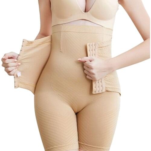 Control Panties Slimming Body Shaper High Waist Slim Flat Belly Corsets Butt Lifter Sheath Waist Trainer With Girdles Shorts