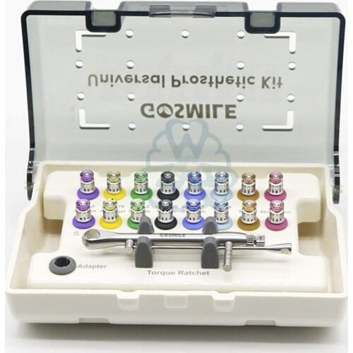 1 whole set Dental Implant Restoration tool kit Dental Universal Implant Torque Screwdrivers Wrench