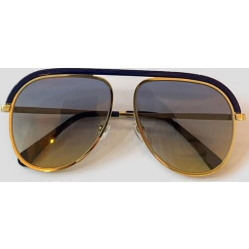 New Women Pilot Sunglasses Fashion Brand Design Mirror Sun Glasses Female With Chain Unisex Oculos Feminino