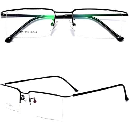 Business Mens Thin-leg Metal Business Casual TR90 Reading Glasses Luxury Optical Eyeglasses +1 +1.5 +2 +2.5+3 +3.5 +4