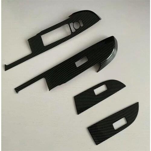 For Toyota Raize RHD A200 2019 2020 2021 Car Inner Window Switch Control Panel Armrest Cover Trim Sticker Car Styling Accessory