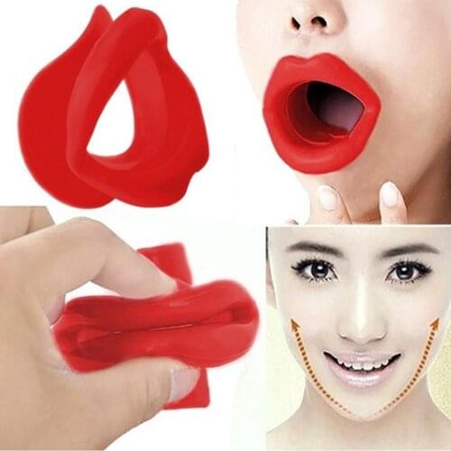 Portable Mini Soft Silicone Lips Massage Slim Exerciser Anti Aging Anti Wrinkle Women Lips Muscle Relaxation Trainer Device Hot