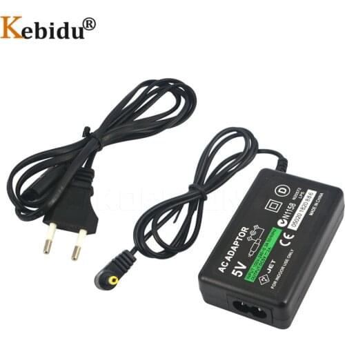 EU/US Plug 5V AC Home Wall Charger Power Supply Adapter for Sony PlayStation Portable PSP 1000 2000 3000 Charging Cable Cord