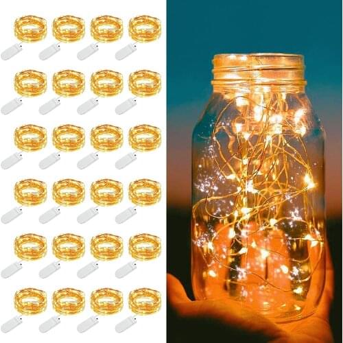 Led String Lights 3AA Battery Box Copper Wire Lights Christmas Decoration Dormitory Bedroom String Lights Christmas Decorations