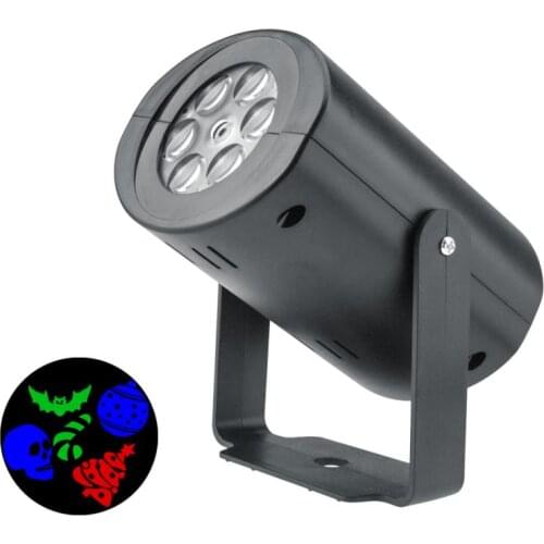 Christmas Pattern LED Laser Projector Colorful Rotating Stage Projector Lights DJ Disco Lamp For KTV Party Wedding Bar Home