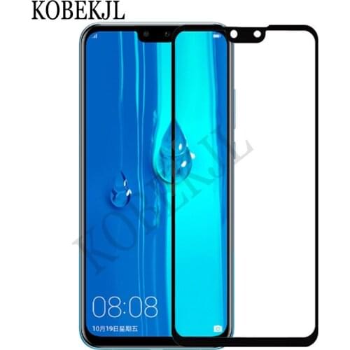 Huawei Y9 2019 Tempered Glass Huawei Y9 2019 Y 9 2019 Y92019 JKM-LX1 JKM-LX2 JKM-LX3 Screen Protector Full Cover Glass Film Glue