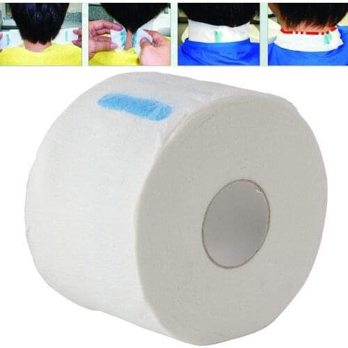 1 Roll Professional Stretchy Disposable Neck Paper Roll for Barber Salon Hairdressing Hair Styling Tools -27
