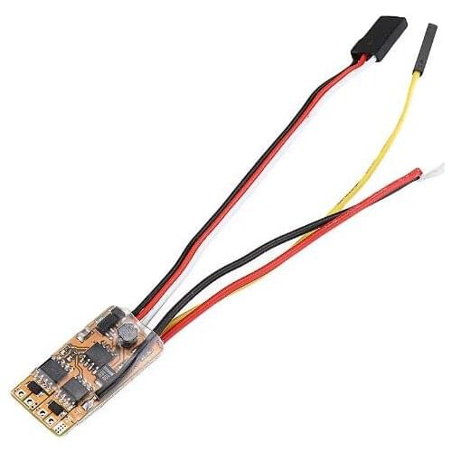 1S 3.7V Two-way 6Ax2 Brushed ESC with 5V 600ma BEC for 1020 8520 720 N30 N20 Coreless Motor Micro Brushed Racing Drone Cars