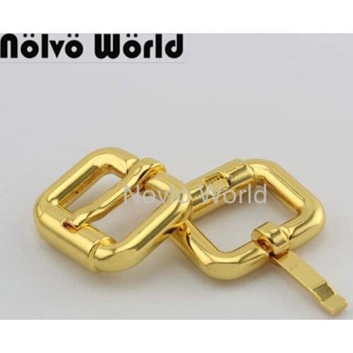 4 pieces test, 4 colors 18.8*12.2mm, buckles webbing belt ribbon buckle clasp handbag strap clips diy hardware accessories