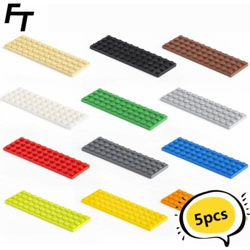 5pcs Bulk Small Particle 3029 MOC Building Block 4x12 Board Accessories Building Block Castle Toys