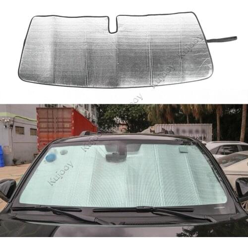 ABS Car Front Windshield Sun Visor Decor Cover Trim for Toyota 4Runner 2017+ Exterior Car Stying