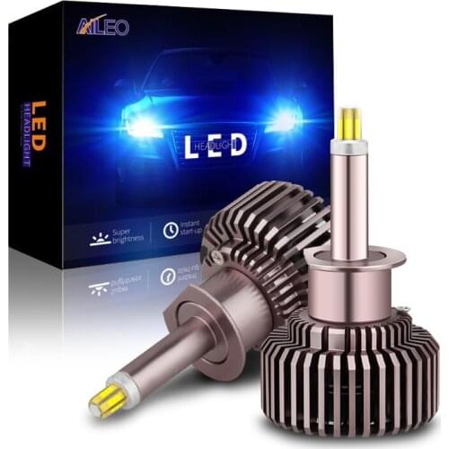 AILEO 6 Sided Illuminated LED H7 Car Headlights Bulb 360 H1 LED H11 H8 H9 9005 HB3 9006 HB4 9012 HIR2 6000K Auto Lamp High Power