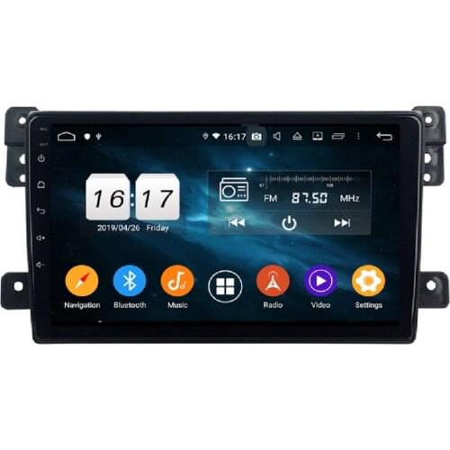4gb+128gb CarPlay 9" PX6 Android 10 Car DVD Player for Suzuki Vitara 2005-2015 DSP Radio GPS Bluetooth 5.0 WIFI Easy Connect