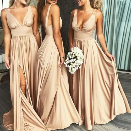 DANTHUS V-neck Women Dresses