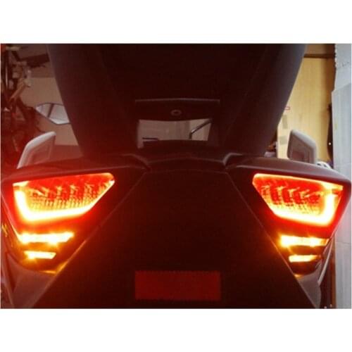 For XMAX125 XMAX250 XMAX300 XMAX400 Xmax-125 2017 2018 2019 Motorcycle Front Rear Turn Signal Tail Tamp Light Cover Shell Cap