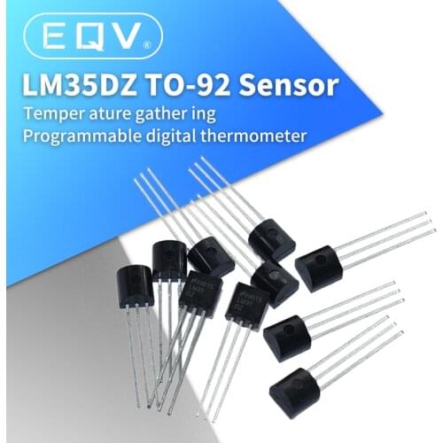 Integrated Circuit LM35DZ LM35D TO-92 LM35 Precision Centigrade Temperature Sensors