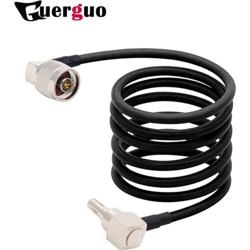 RG58 Cable N Male to CRC9 Male Right Angle 90 Degree Plug 50 Ohm RF Coaxial Cable 3G 4G USB Modem Extension Cord Jumper Pigtail