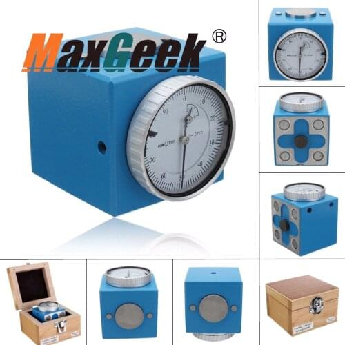 Maxgeek Max-Z Magnetic Z Axis Tool Dial Zero Pre Setter .0004" Gage Offset CNC Metric Range