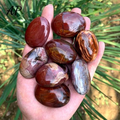 1pc Natural Raw Petrified Wooden Fossil Hot Compress Stone Crystal Fish Tank Garden Decorated With Pebbles