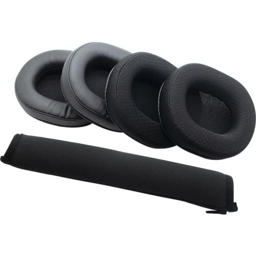 Headphones Ear Cushions for Turtle Beach XO7 for Dareu EH745 EH731 EH725 for Razer BlackShark V2 Gaming Headset PU Mesh Earpads