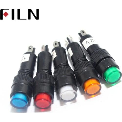 Indicator lamp led signal led lamp 8mm hole electrical indicator 12 volt led indicator light for effects