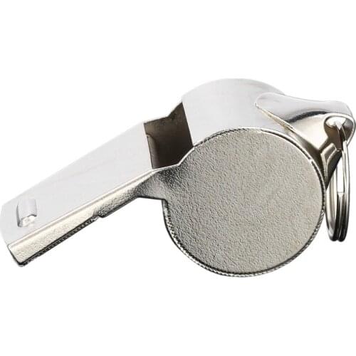 1pcs Rugby Party Training Metal Referee Sport Whistle School Soccer Football outdoor camping hiking New wholesale Hot