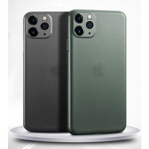 Ricestate 0.3mm Ultra Thin Matte case for iphone 11 Pro Max X XS MAX XR PC Material Cover Case For iphone 11Pro X XR XS Max case