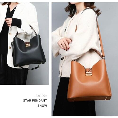 Women Fashion Handbags Leather Hand Bag Sets Large Shoulder Bag Women Crossbody Messenger Bags Versatile 2020 Hot