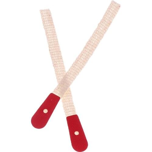 1 Pack Piano Bridle Straps for Piano Replacement Parts Durable Red Beige