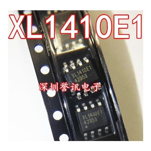 5PCS/LOT XL1410 SOP8 XL1410E1 SMD SOP-8 power step-down chip In Stock new original
