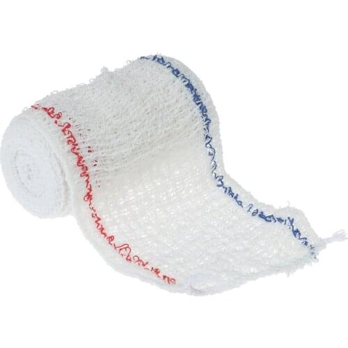 2 Roll 7.5cm*4.5m Elastic Crepe Bandage Wound Dressing Outdoor Sports Sprain