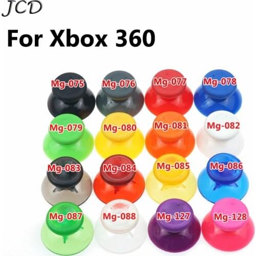 JCD 2pcs Replacement Thumb for Xbox 360 Wired / Wireless Controller Thumb Cap Gamepad Grips Cover