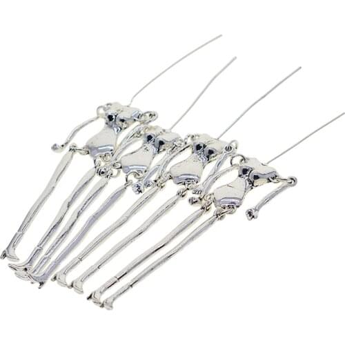 34 Pieces/Set Jewelry Making Charms Body Pendant DIY Doll Necklace Crafts