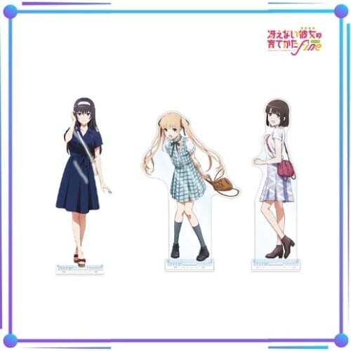 Anime Saekano: How to Raise a Boring Girlfriend Kasumigaoka Utaha Acrylic Stand Model Plate Fashion Desktop Toy Decor Cosplay