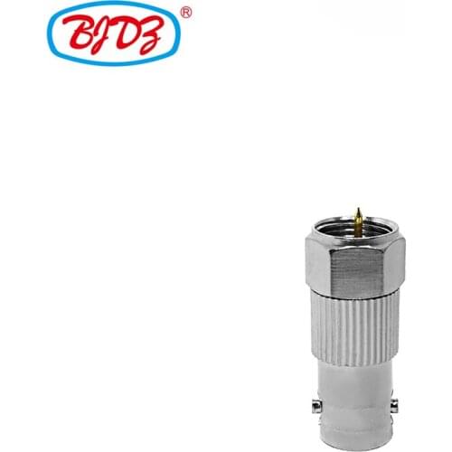 Free shipping 20PCS F Male/Plug to BNC Female/Jack RF Coaxial Adapter