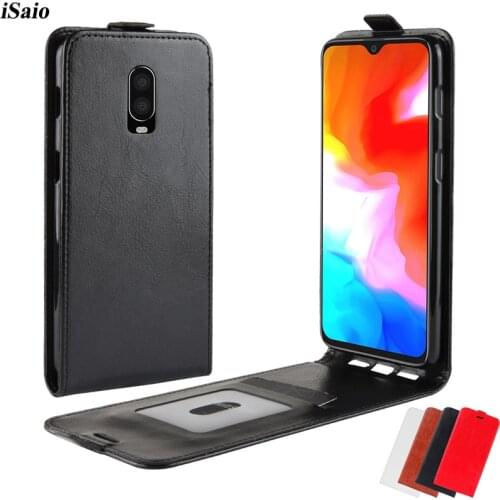 For OnePlus 6T Flip Case Leather Mobile Cover for One Plus OnePlus 6T 6 T Plus6T Phone Case TPU Shell with Card Holder Funda