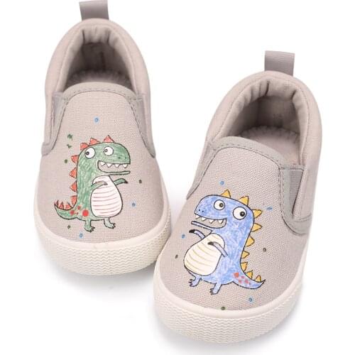 Muyguay Toddler Shoes Boys Girls Slip On Canvas Sneakers
