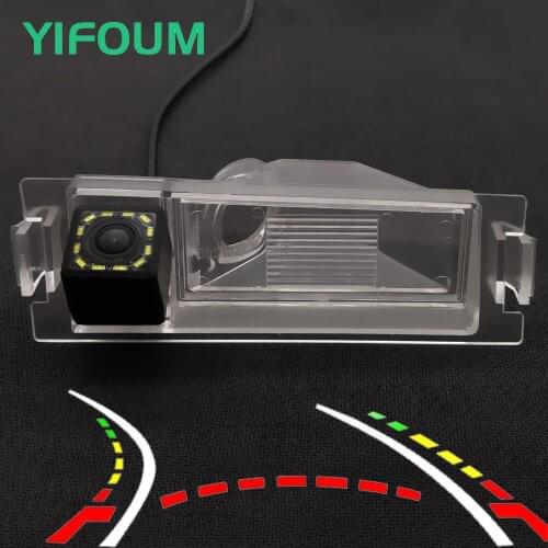 YIFOUM HD Dynamic Trajectory Tracks Car Rear View Backup Camera For Kia Shuma Forte Cerato Pro Ceed GT Koup Coupe 2009-2019
