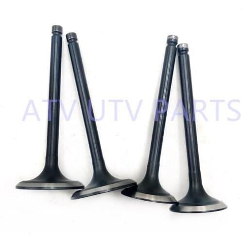 VALVE INTAKE EXHAUST VALVE OF HISUN 500CC ATV 2 in 2 out 14711-F11-0000 and 14721-F11-0000 And 12250-F18-0000