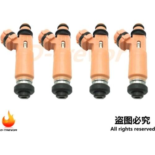 Set of 4 Fuel Injectors 23250-0A020 23209-0A020 4G1652 for Toyota Highlander Solara Lexus ES300 3.0L 3.3L